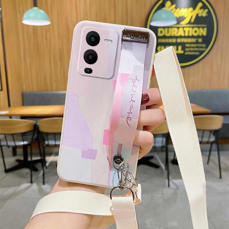 Ốp Điện Thoại Có Dây Đeo Cho Xiaomi Redmi 12C 11A 10C 10A 9C NOTE 10 10S 11 11S PRO + 11T 12 9S 9 9T 5 7 6 PRO PLUS 4G 5G