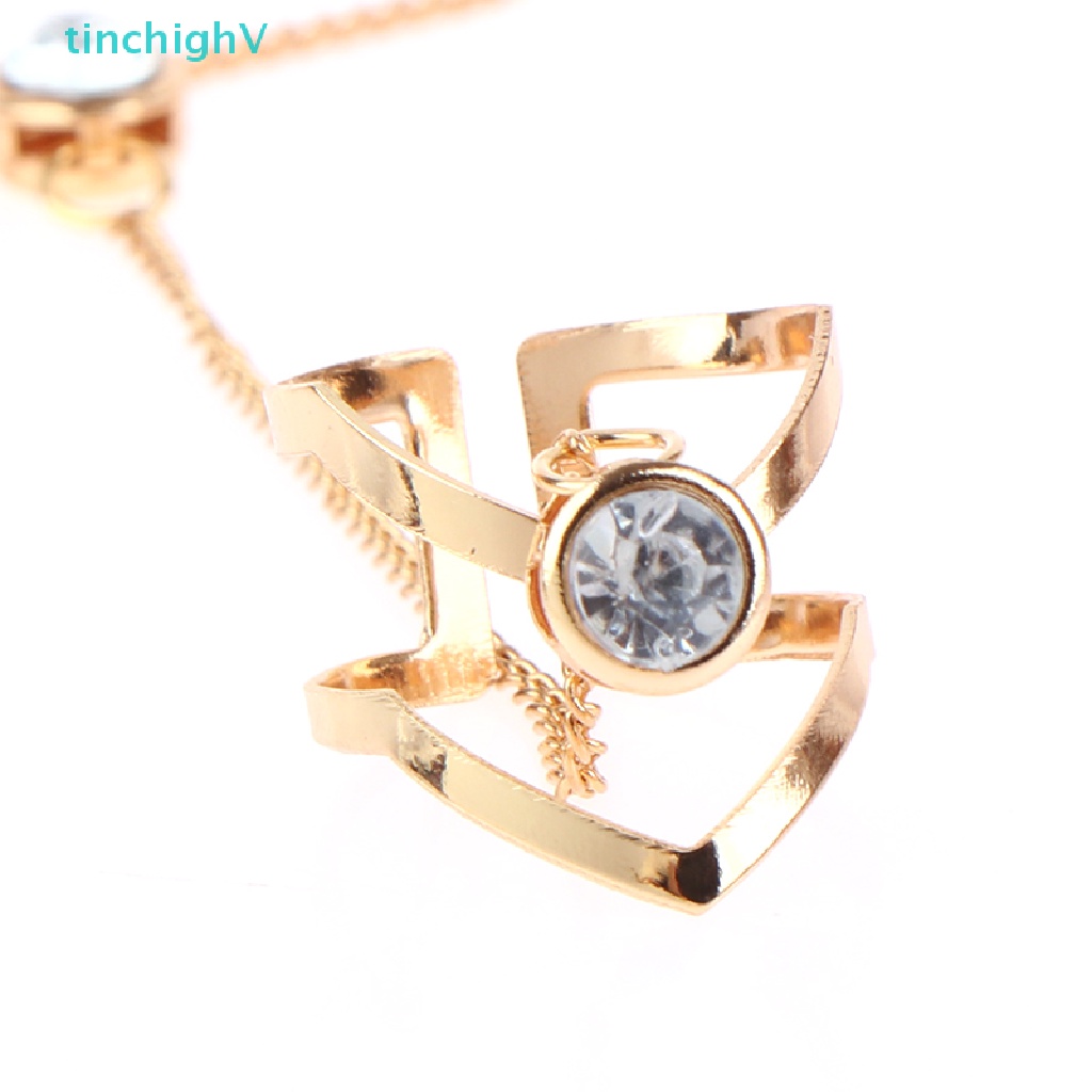 Vòng Đeo Tay Nối Nhẫn Bằng Kim Loại Thời Trang Mùa Hè Cho Nữ