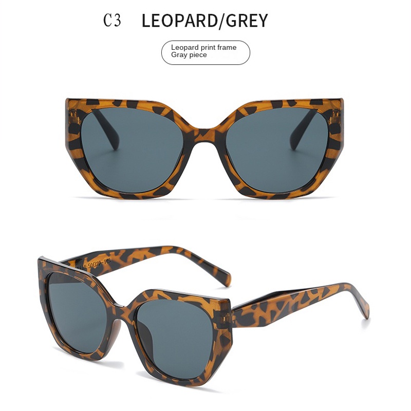 Kính Mát Mắt Mèo Tròng Lớn Chống Tia UV Thời Trang Hàn Quốc Cho Nữ