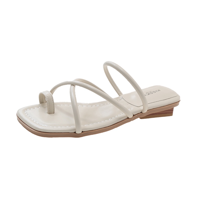 Dép Xỏ Ngón Đế Bằng Phong Cách Pháp Thời Trang Cho Nữ