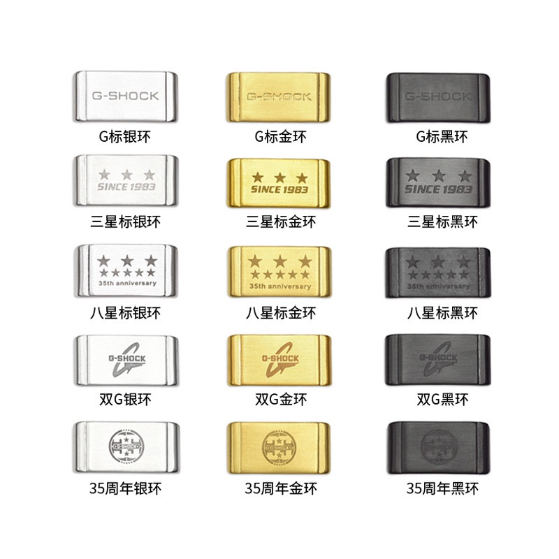 Khóa Vòng Kim Loại 18mm 20mm 22mm Cho Đồng Hồ Casio G-Shock GA110 / 400 / 700 GW9300 GG1000 DW5600 Gw5610