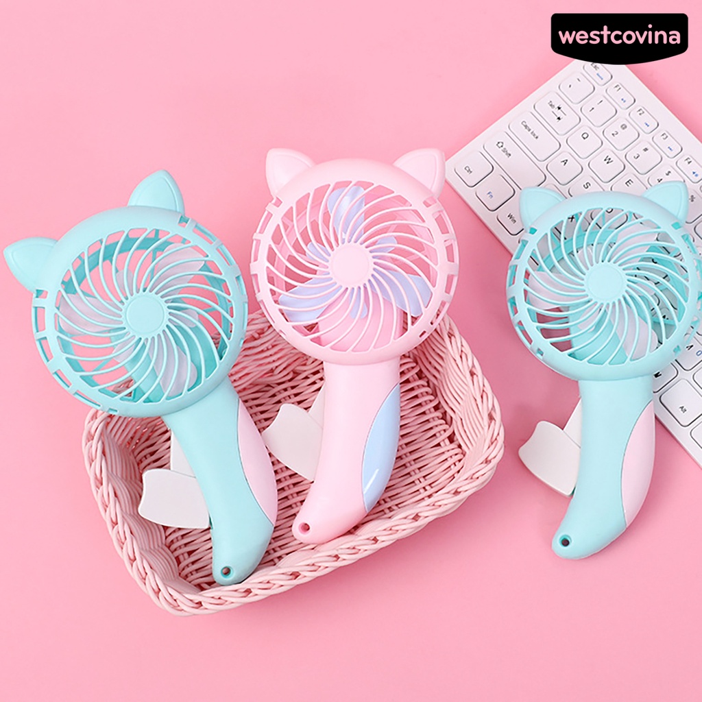 [COD]♋Quạt Mini Vỏ Nhựa Tiết Kiệm Năng Lượng Thiết Kế Nhỏ Gọn Tiện Dụng
