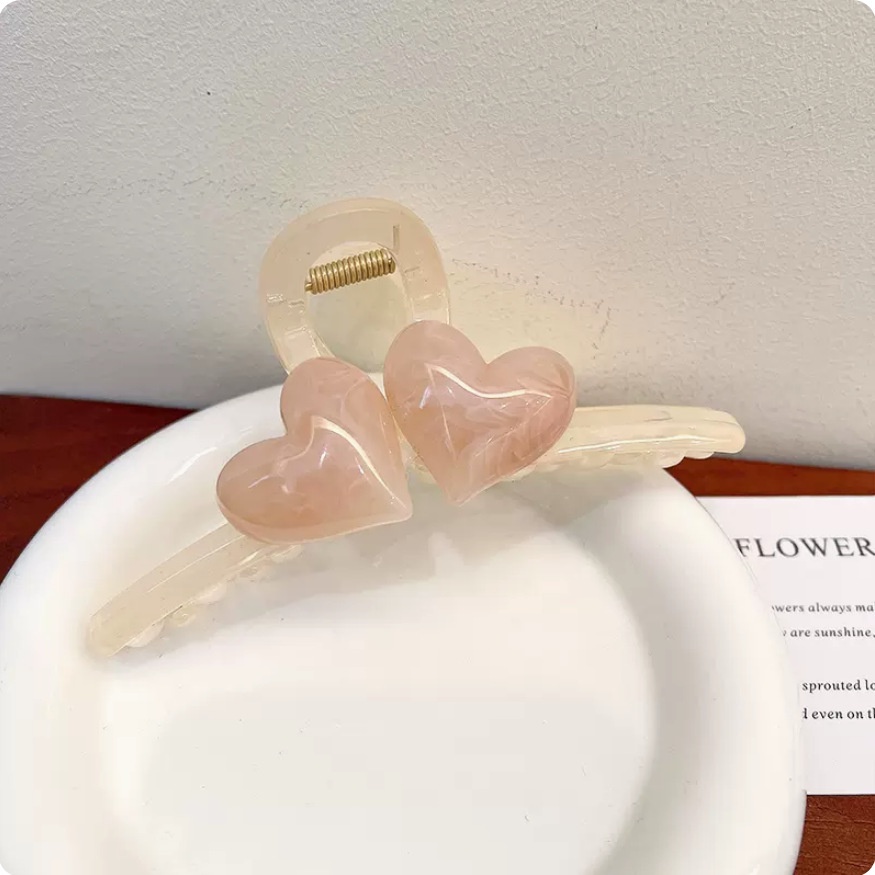 Kẹp Tóc Hình Cá Mập Phong Cách Hàn Quốc Đơn Giản Cho Nữ