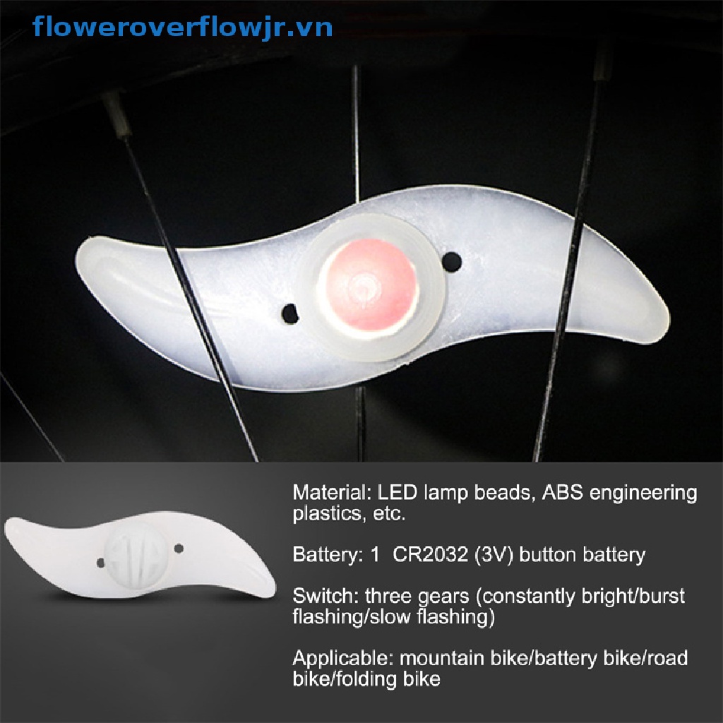 Đèn LED Neon FJR Nhiều Màu Sắc Chống Thấm Nước Gắn Căm Xe Đạp