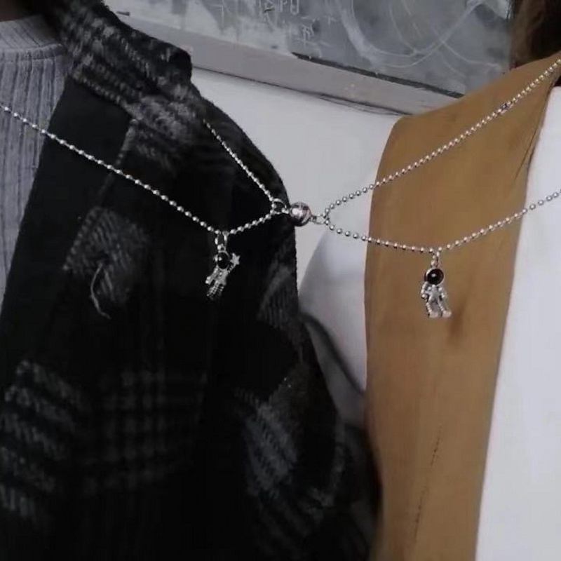 Nhẫn Cặp Hình Phi Hành Gia / Mặt Trăng / Ngôi Sao Sang Trọng Cá Tính