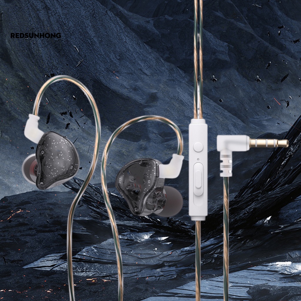 Tai Nghe Thể Thao Có Dây Điều Khiển Thiết Kế Trong Suốt Dùng Làm Quà Tặng Sinh Nhật / PC