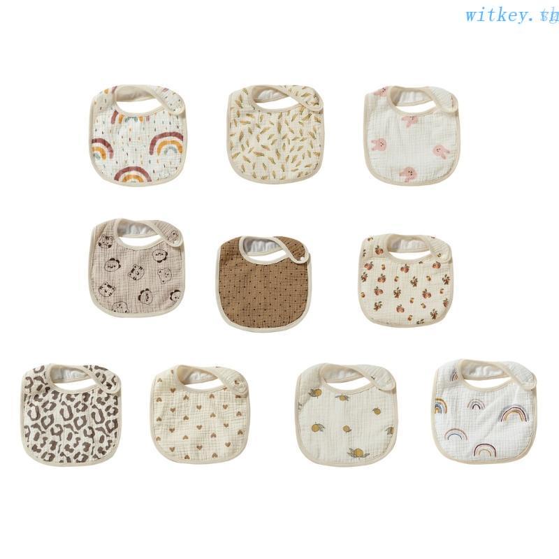 Yếm Ăn Xinh Xắn Tiện Dụng Cho Bé Sơ Sinh