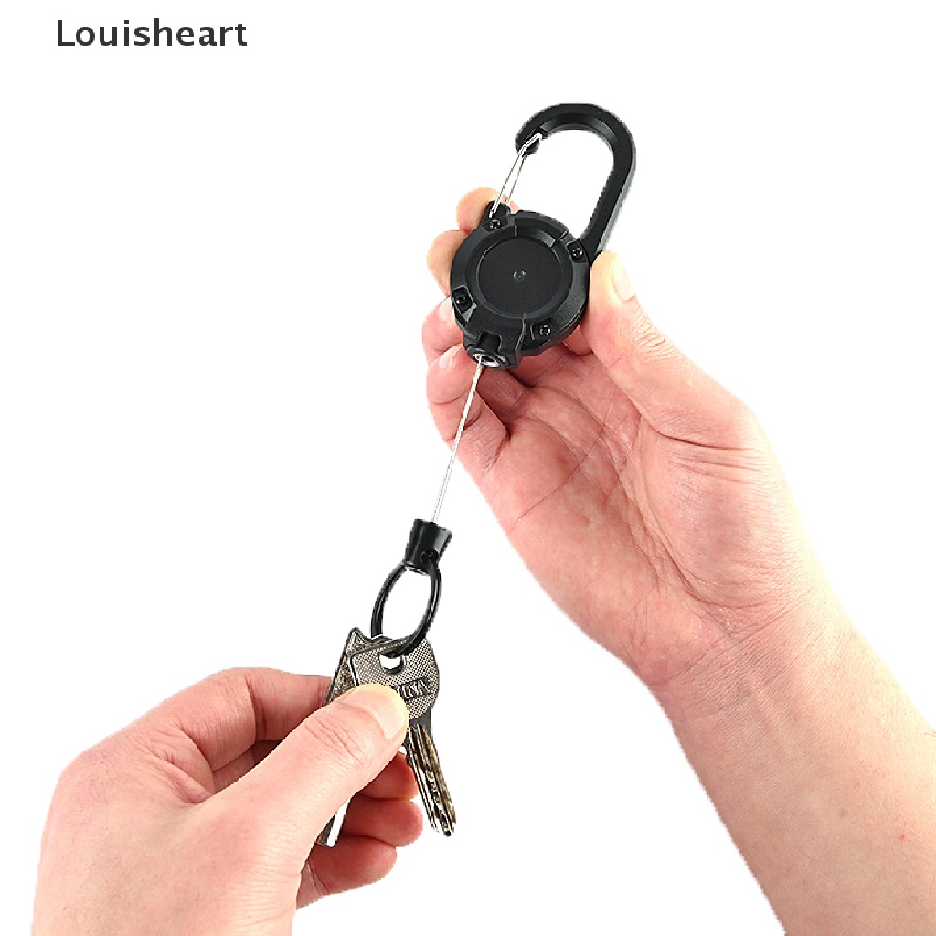 1 Dây Móc Khóa Thể Thao Thu Gọn Bằng Kim Loại Chống Thất Lạc Dễ Dàng TFG Louisheart