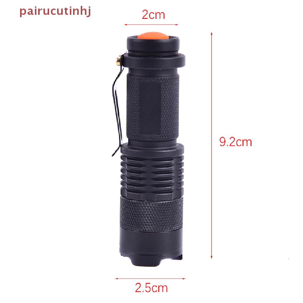 Cặp Đèn Pin LED Ánh Sáng Đỏ / Xanh Lá / Xanh Dương Nhìn Ban Đêm Cho Cắm Trại Hung VN