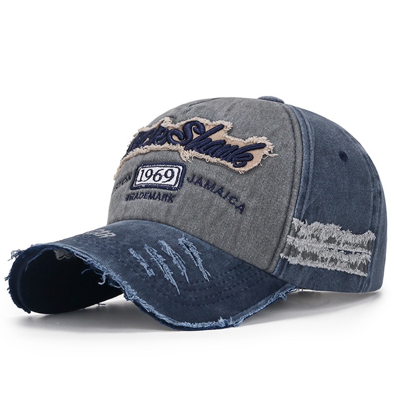 Mũ Lưỡi Trai Thêu Chữ NEW YORK Phong Cách vintage