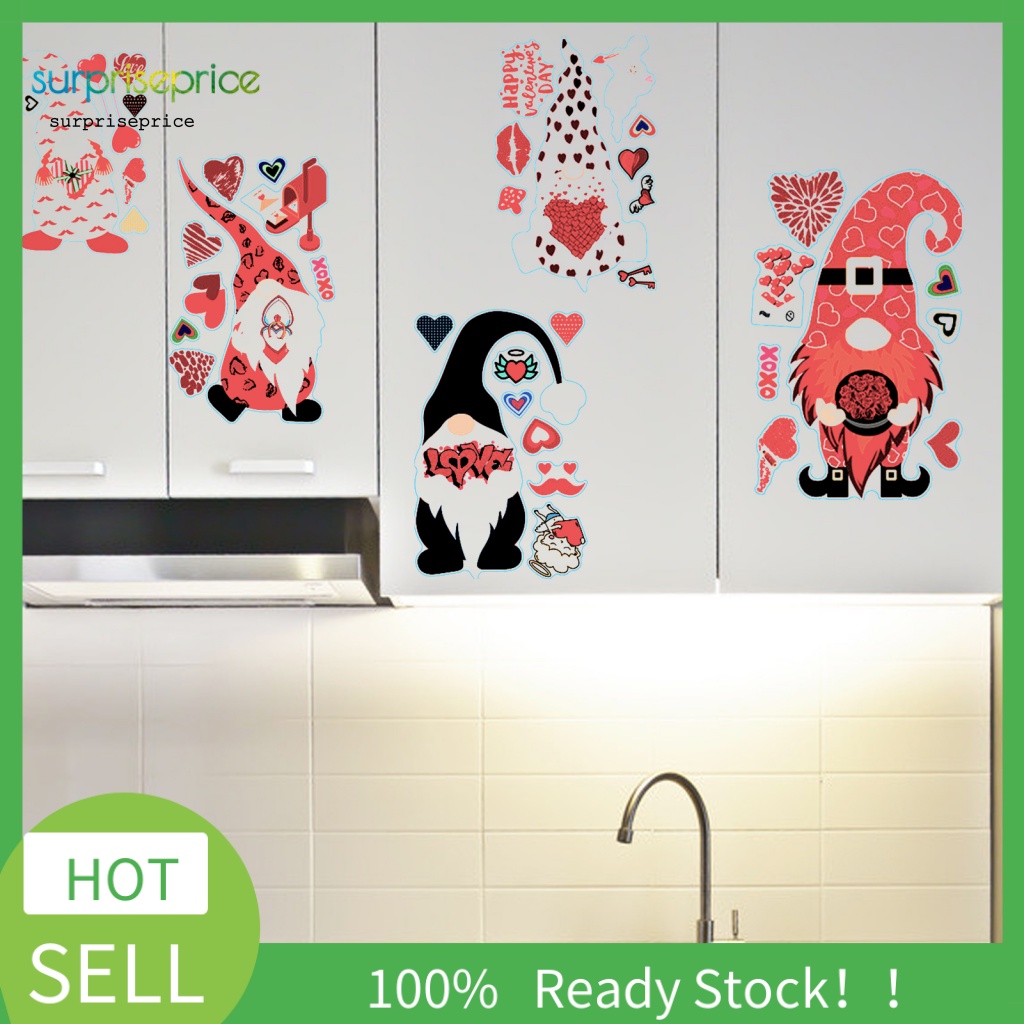 Set 9 Miếng Dán PVC DIY Có Thể Tháo Rời Cho Phục Sinh