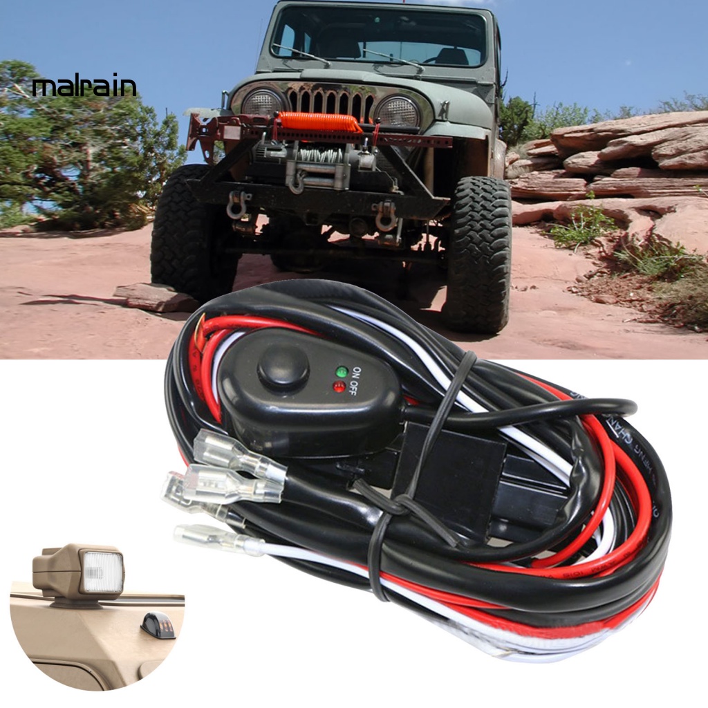 Công Tắc Đèn LED Phá Sương Mù Cho Xe Hơi 300cm 300W