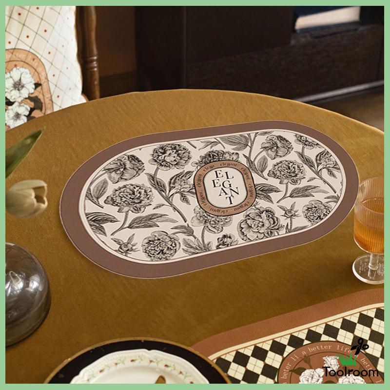 Thảm Trải Bàn Kháng Nước Chịu Nhiệt Phong Cách Bắc Âu Trang Trí Nội Thất