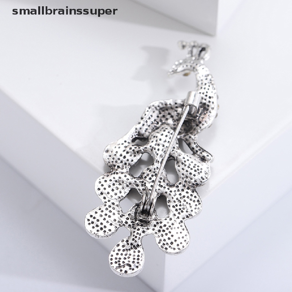 Ghim Cài Áo Hình Vỏ Sò / Chim Công Nhỏ Xinh Cổ Điển Cho Nữ