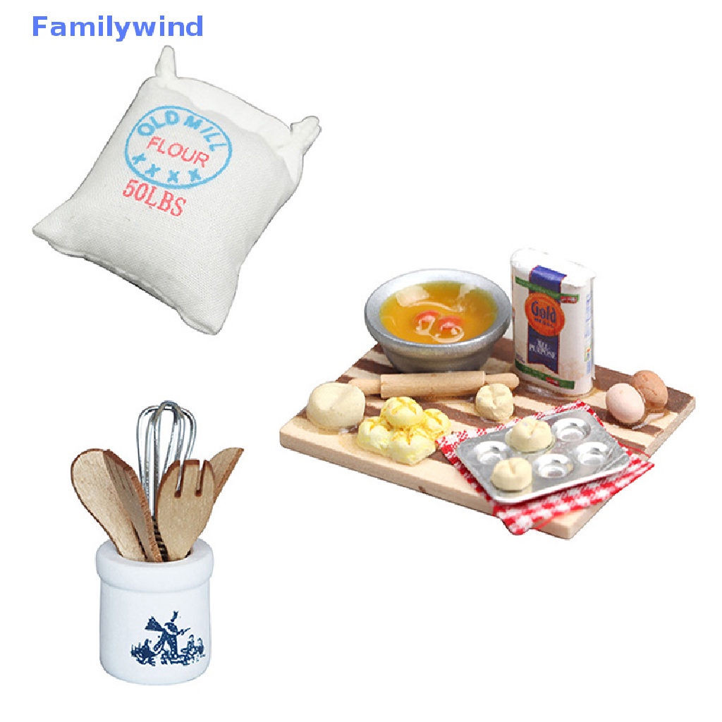 1 Set Dụng Cụ Đánh Trứng 1: 12 Dành Cho Nhà Búp Bê