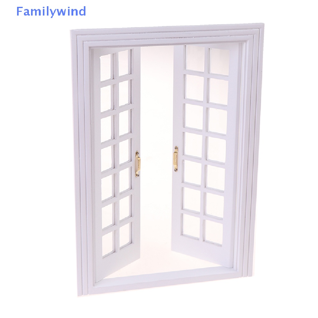 Cửa Sổ Mini Tỉ Lệ 1: 12 Dùng Để Trang Trí Nhà Búp Bê