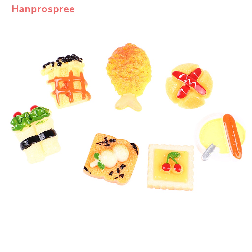 Set 5 Mô Hình Bánh Mì Tỉ Lệ 1: 12 Trang Trí Nhà Búp Bê