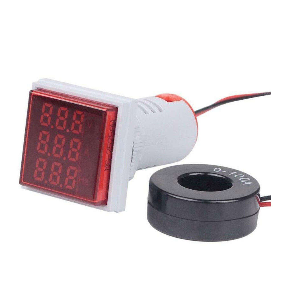 1 * Thiết Bị Đo Tần Số Vôn Kế Điện Tử Có Đèn LED