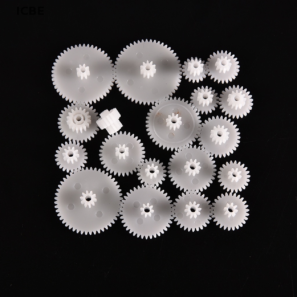 Set 19 Bánh Răng Nhựa M0.5 Cho Rô Bốt Điều Khiển Từ Xa DIY