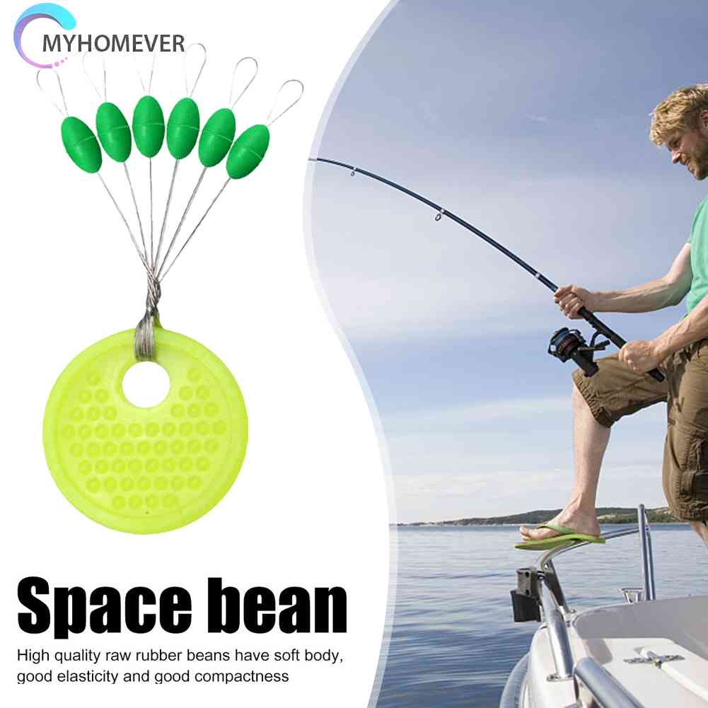 Phao Hạt Đậu Cao Su Chống Rối Dây Câu Cá