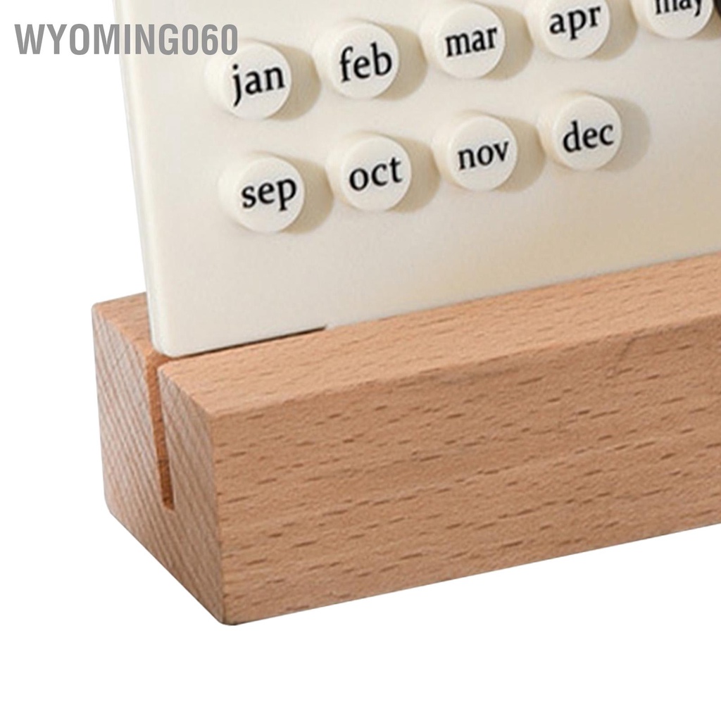 Lịch Gỗ Hoạt Động Dùng Lên Kế Hoạch Cho Trẻ Em