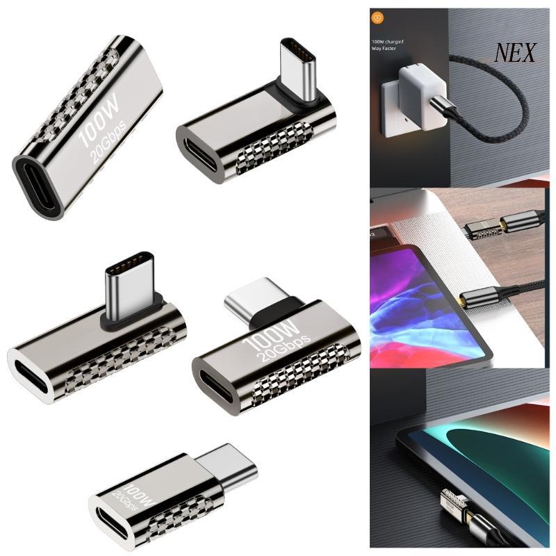 Bộ Chuyển Đổi Nguồn Điện 100W 20Gbps Kết Nối USB-C Type-C Với Máy Tính Bảng / Điện Thoại