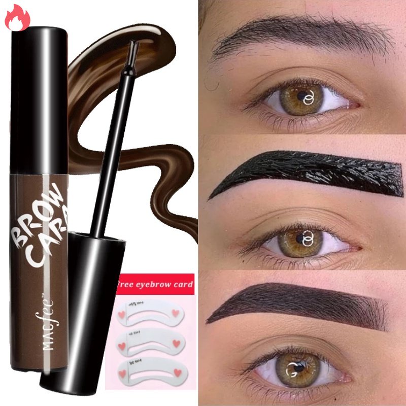 Gel Nhuộm Lông Mày Dạng Lột Kháng Nước Lâu Trôi 3 Màu Lựa Chọn