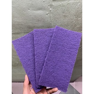 (HanPu Sỉ) (Loại Dày) Miếng Rửa Chén Cước Tím, Cước Rửa Chén, Cước Đánh Gỉ Siêu Tốt