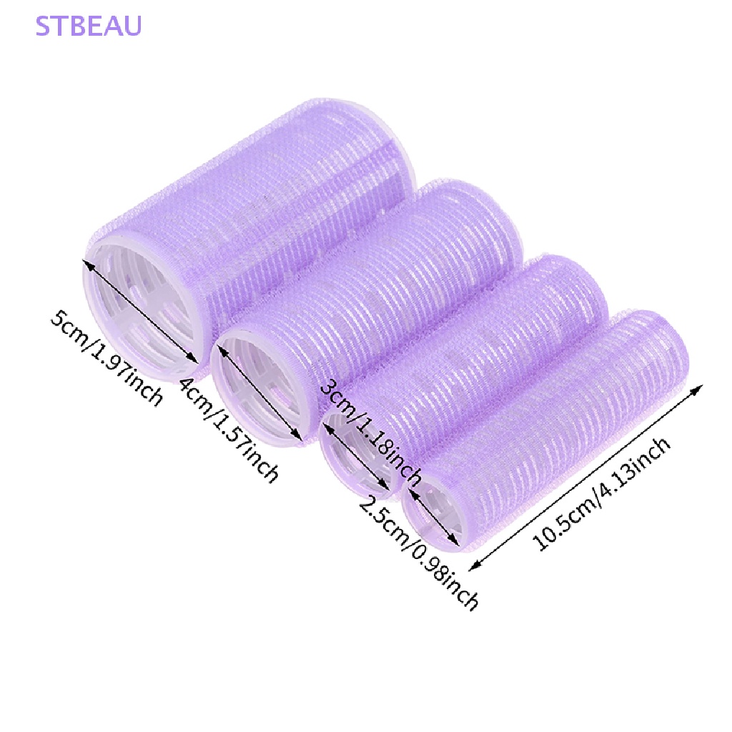 Set 4 Kẹp Tóc Xoăn Gợn Sóng Tạo Kiểu DIY Dành Cho Salon