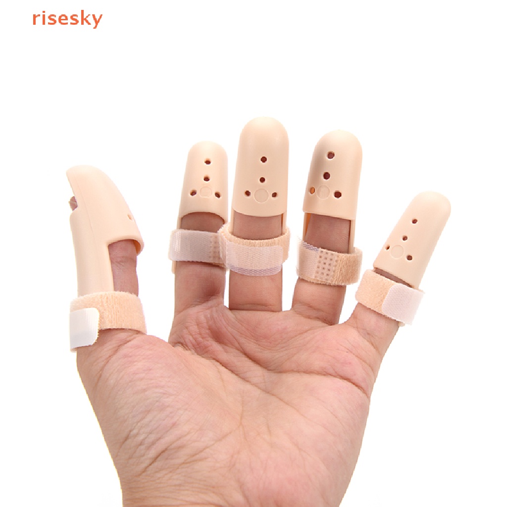 Đai Quấn Bảo Vệ Khớp Ngón Tay Bằng Nhựa 6 Kích Cỡ Tiện Dụng