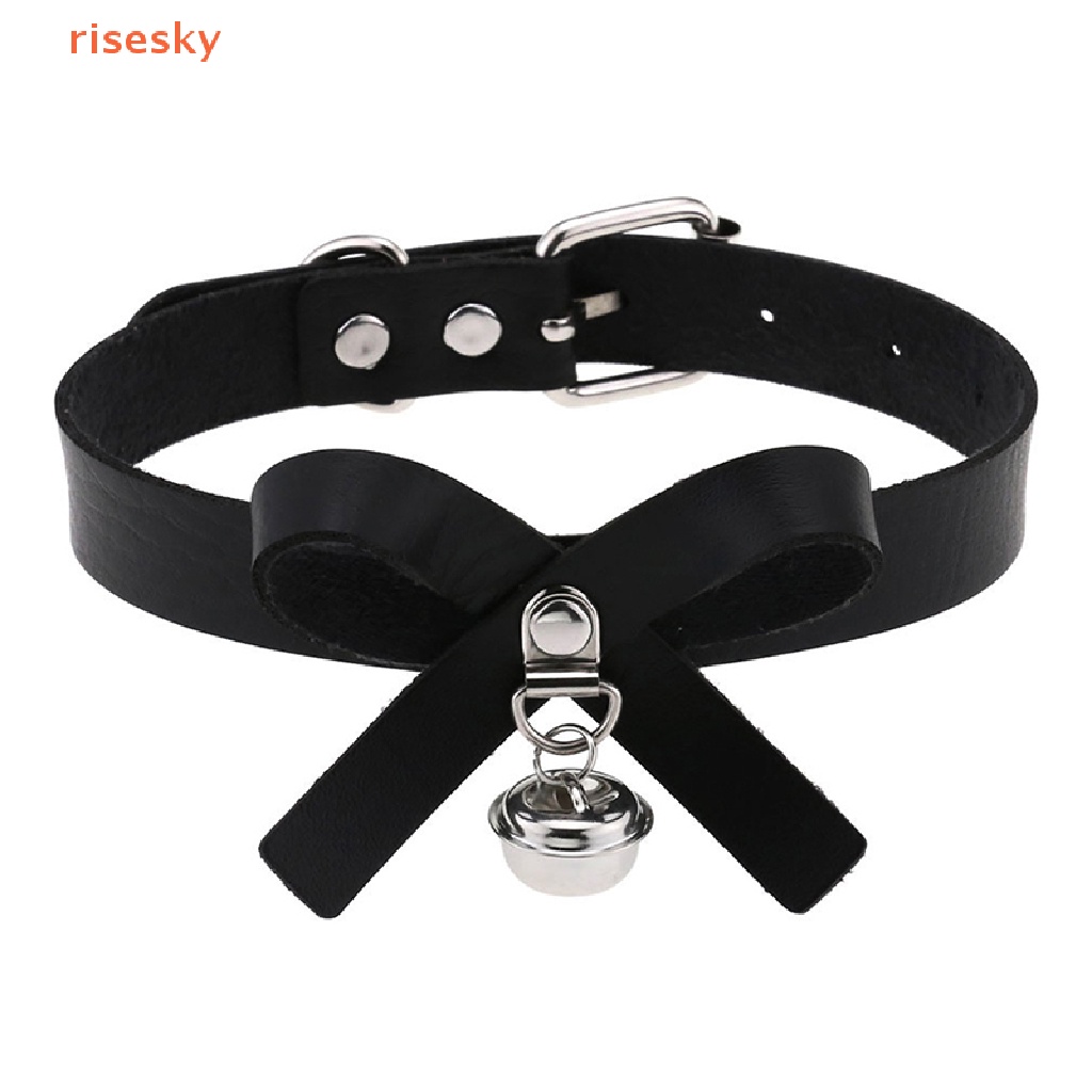 Vòng Choker Da Phong Cách Gothic Punk Cá Tính Cho Nam Và Nữ