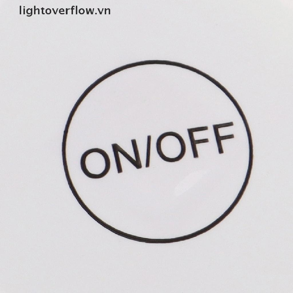 [lightoverflow] Miếng Dán Trang Trí Bình Nước Có Đèn LED Mini Cho Lễ Hội / Quán Bar [VN]