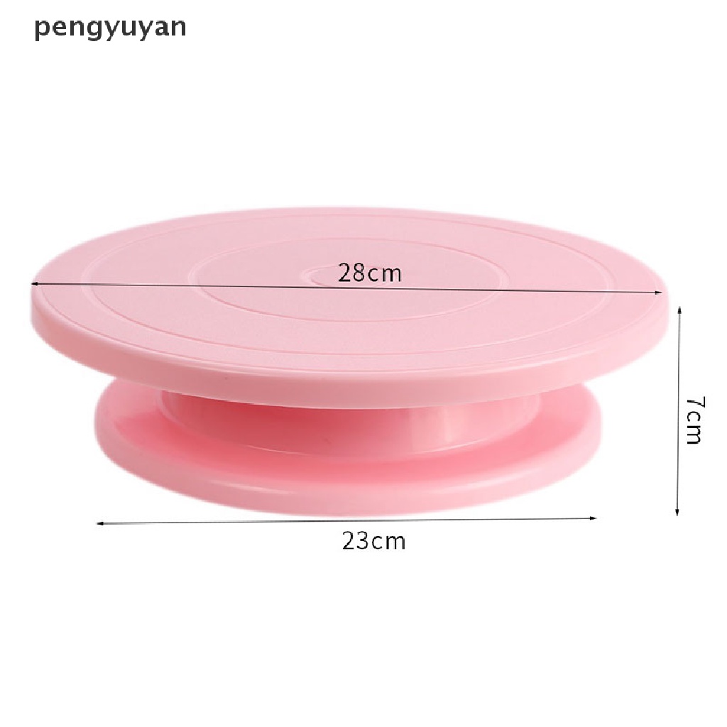 Bàn Xoay Tròn Chống Trượt Chuyên Dụng Cho Trang Trí Bánh Kem
