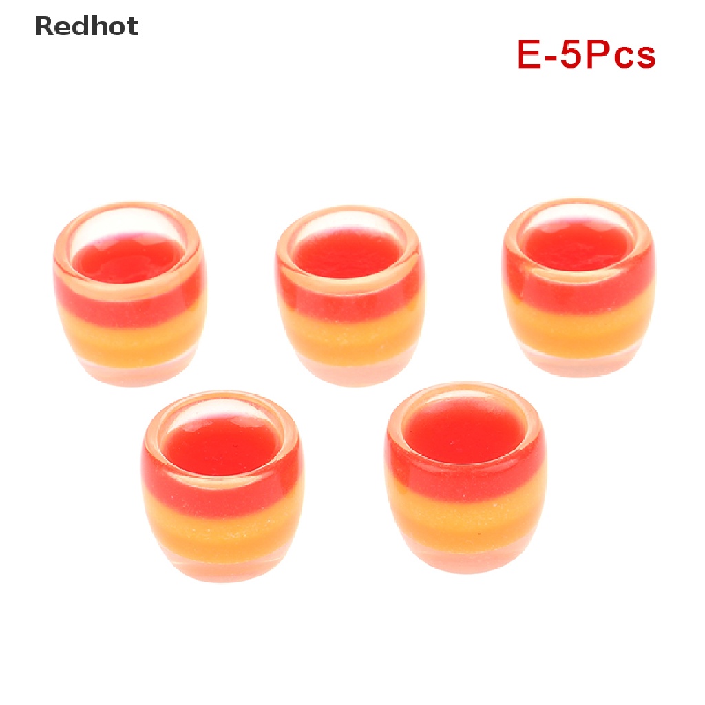 Bộ 5 Cốc Nước 1: 12 Dùng Trang Trí Nhà Búp Bê