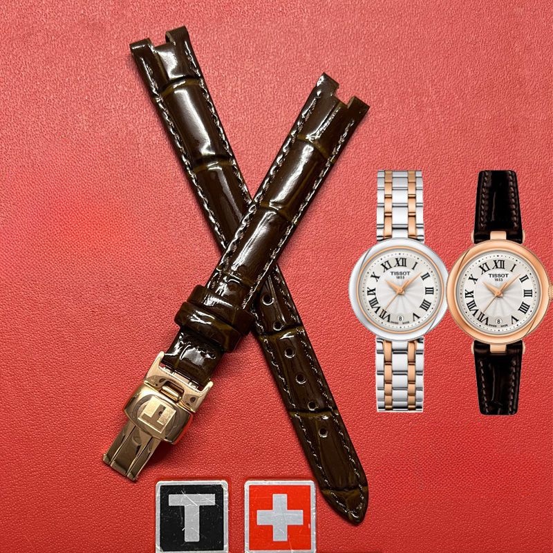 TISSOT Phù Hợp Đồng Hồ Cơ t126 1853 Với Dây Đeo Da Thời Trang Cho Nữ