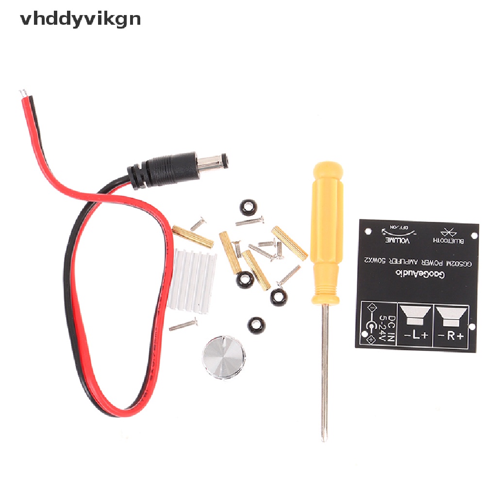 Bảng Mạch Khuếch Đại Âm Thanh Bluetooth 5.0 MINI VHDD ZK-502L 2X50W Vn VN VN