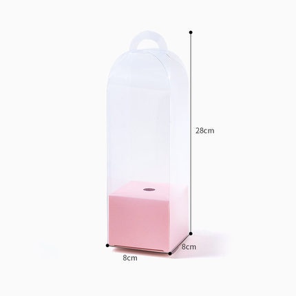 Hộp Hoa Hồng Bằng Pvc Trong Suốt Dùng Làm Quà Tặng Ngày Nhà Giáo