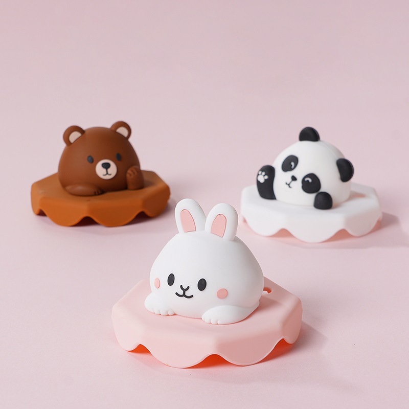 Cốc Uống Nước Bằng Sứ Cao Cấp In Họa Tiết Hoạt Hình Dễ Thương Kèm Nắp Đậy Tiện Dụng Cho Nữ