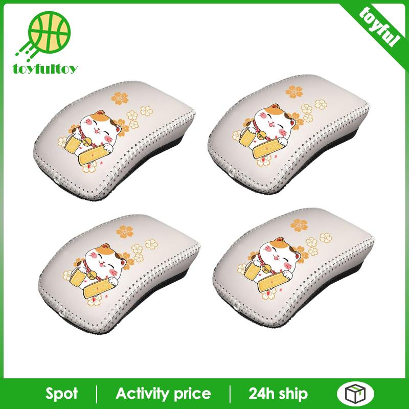 Set 4 Ốp Bảo Vệ Tay Nắm Cửa Bên Trong Chống Mòn Cho Byd Atto 3 white