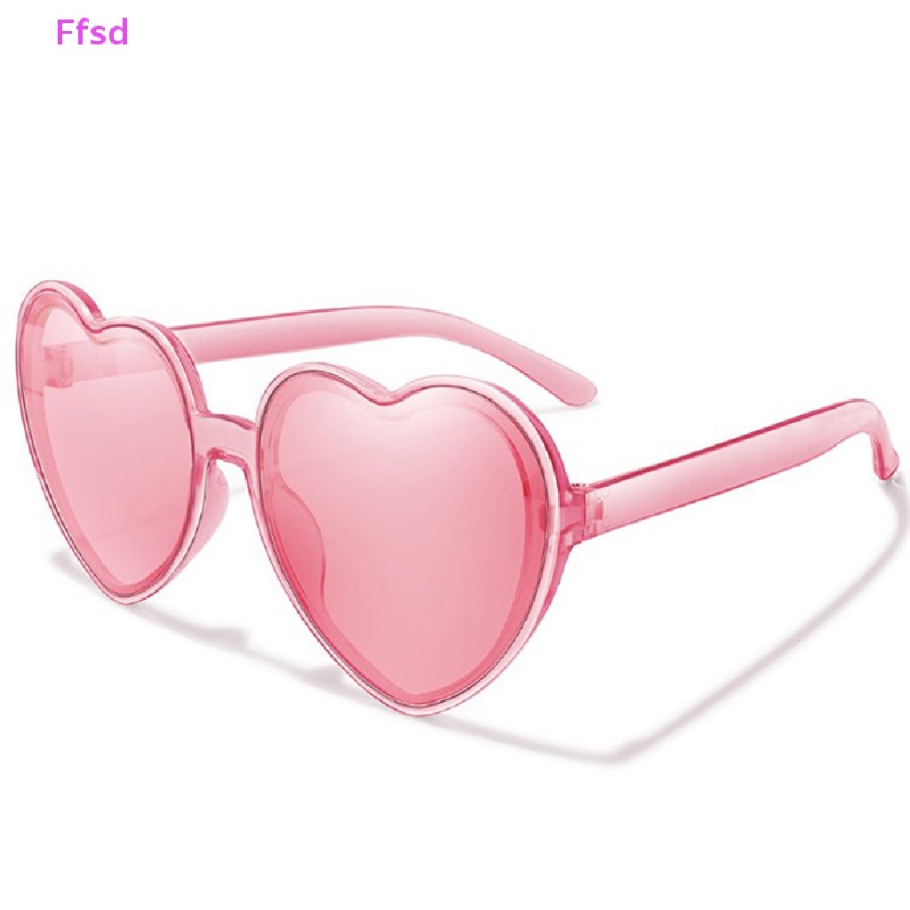 Kính Mát Hình Trái Tim Chống Tia UV400 Cho Nữ