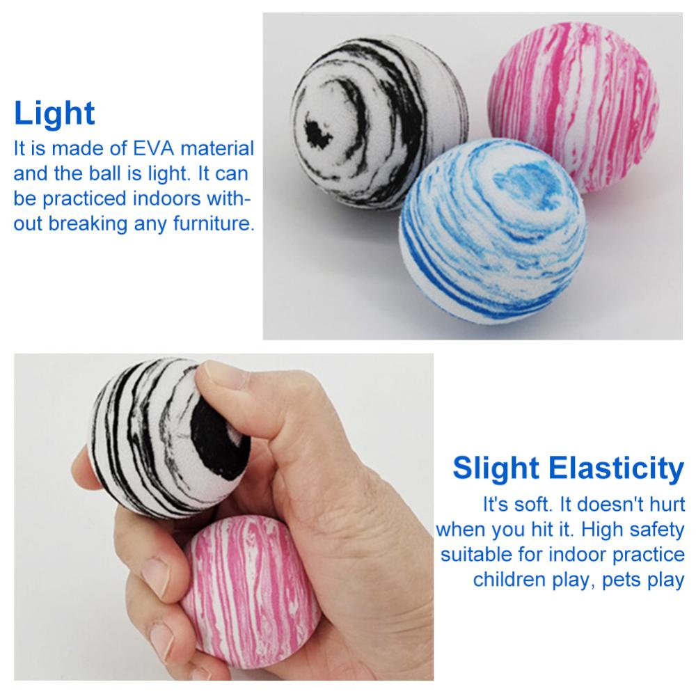 Set 12 Quả Bóng Golf Bằng Xốp Eva Mềm Nhiều Màu Sắc DGA1