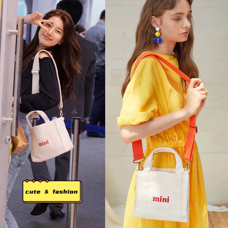 Túi vải Cỡ Lớn Thiết Kế Đơn Giản Thời Trang Hàn Quốc