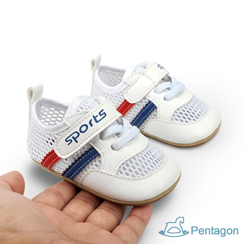 Giày Thể Thao Đế Mềm Chống Trượt Thoáng Khí Cho Bé Trai