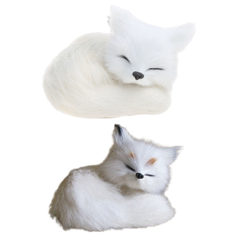 Thú Nhồi Bông Hình Con Cáo Đang Ngủ Hoạt Hình