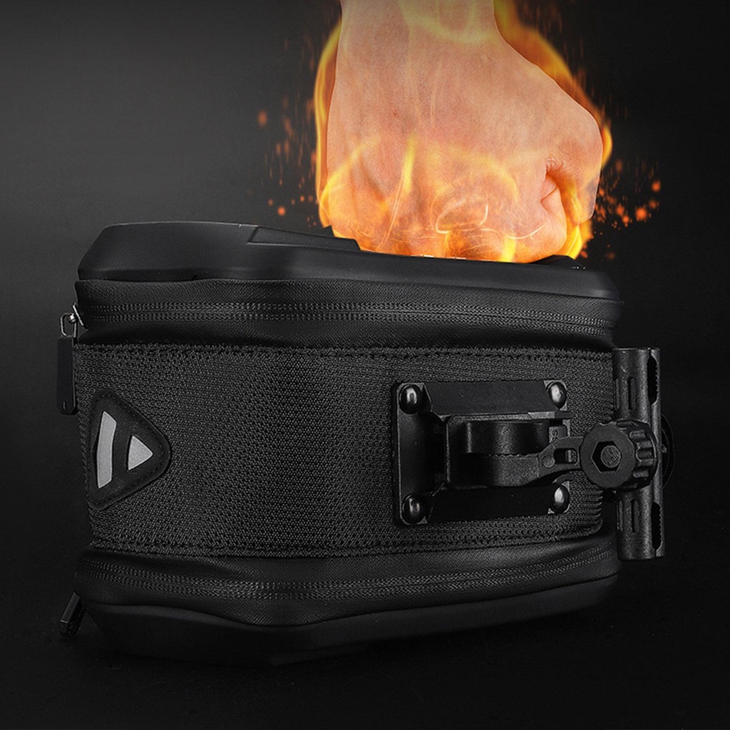 Túi Treo Yên Xe Đạp 2 7L Phản Quang Tháo Lắp Nhanh Tiện Dụng