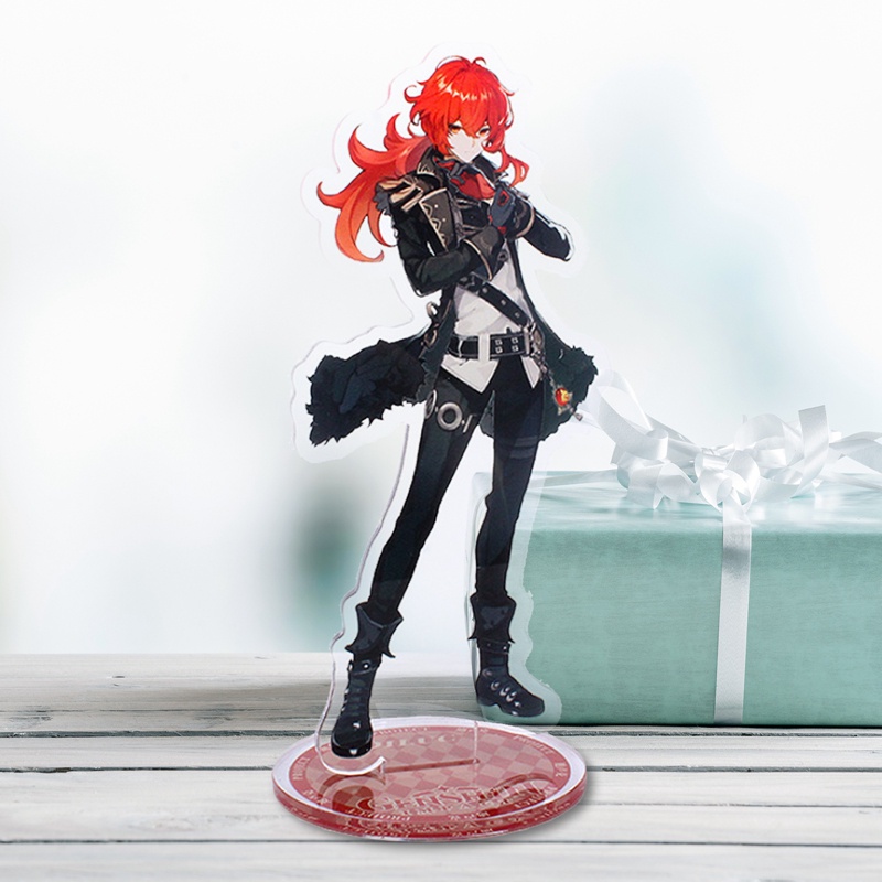 Mô Hình Nhân Vật Margot3 Anime Genshin Va Chạm Bằng Acrylic Để Bàn Trang Trí