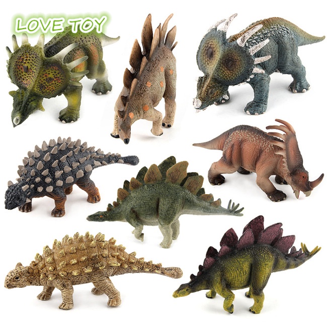 Mô Hình Đồ Chơi Khủng Long Stegosaurus Styracosaurus Trong Jurassic Dinosaur