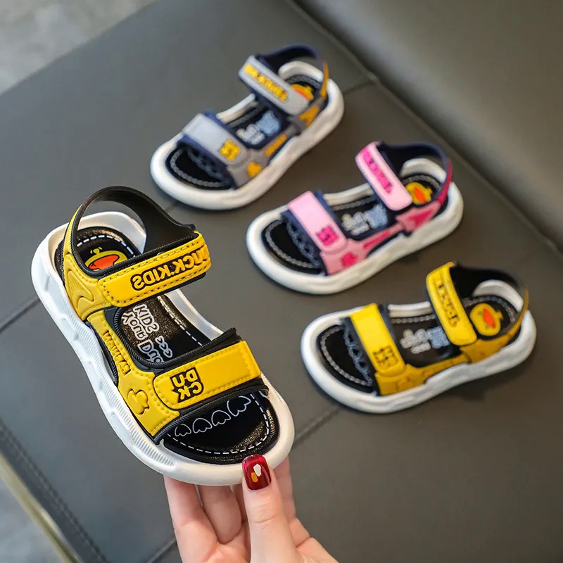 Xăng đan Đế Mềm Chống Trượt Thời Trang Đi Biển 2023 Cho Bé Trai