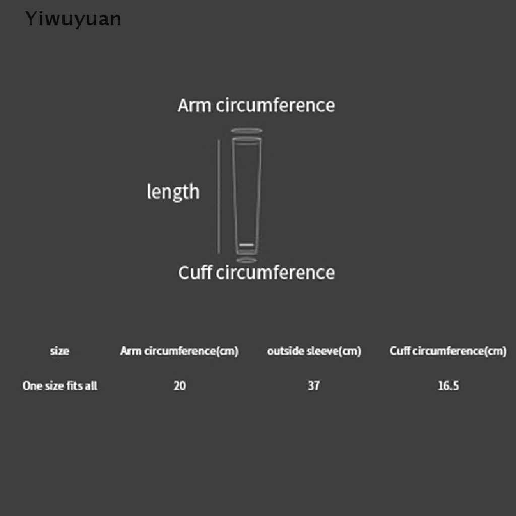 < Yiwuyuan > Vớ Ống Tay Và Cánh Tay Chống Tia UV Dùng Khi Đi Xe Máy / Đạp Thể Thao Băng Giá Mát Mẻ