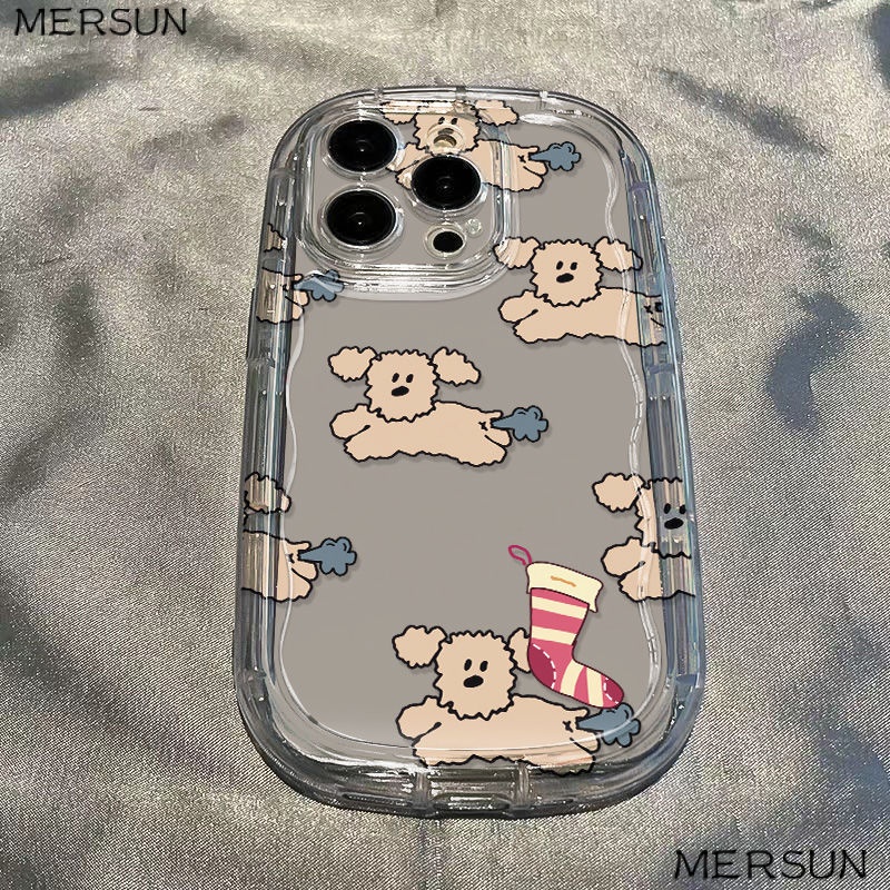 ✅Ốp Điện Thoại Dẻo Trong Suốt In Hình Chú Chó Dễ Thương Chống Sốc Cho Iphone1411 Promax / xr 13 7 / 8pxsiPhone1411 12 OG1S